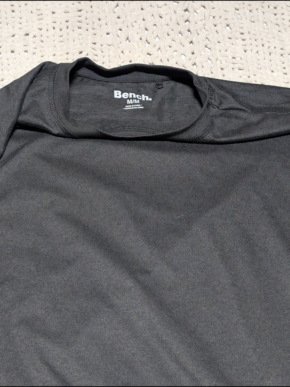 358 - Bench Charcoal Grey Oversized Crewneck Sweatshirt - Picture 4 of 7